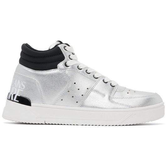 Versace Jeans Gray Polyethylene Sneaker by Versace Jeans