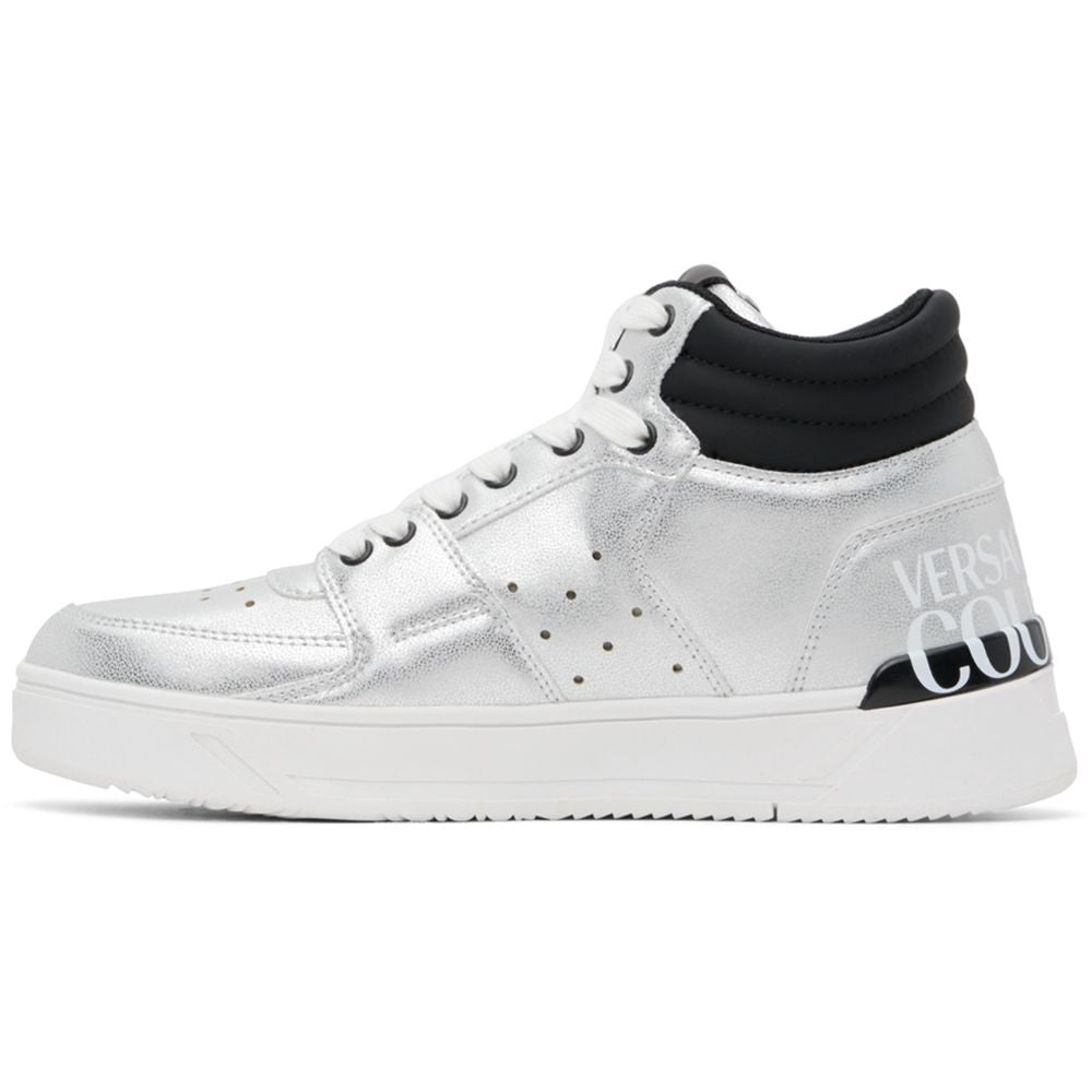 Versace Jeans Gray Polyethylene Sneaker by Versace Jeans