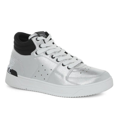 Versace Jeans Gray Polyethylene Sneaker by Versace Jeans