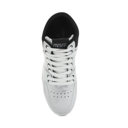 Versace Jeans Gray Polyethylene Sneaker by Versace Jeans