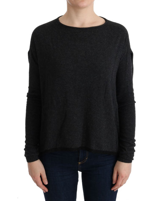 Pull ras du cou gris élégant de Costume National