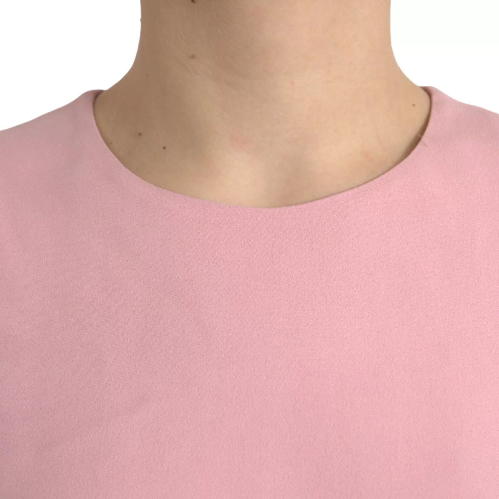 Dolce & Gabbana Pink A-line Flare Viscose Short Sleeves Dress by Dolce & Gabbana