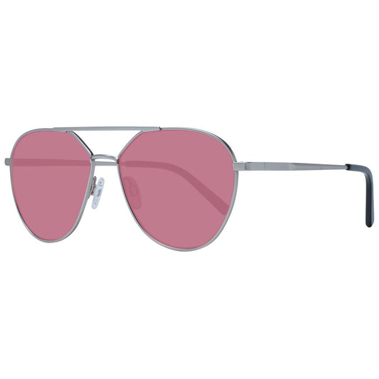 Lunettes de soleil unisexes argentées Serengeti