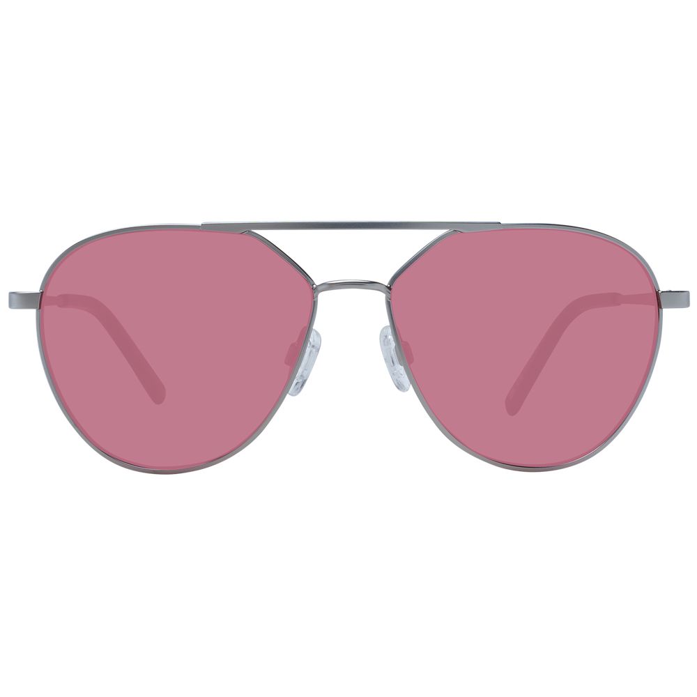 Lunettes de soleil unisexes argentées Serengeti