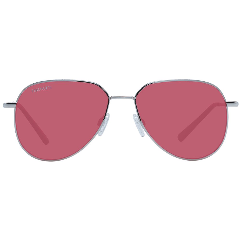 Lunettes de soleil unisexes argentées Serengeti