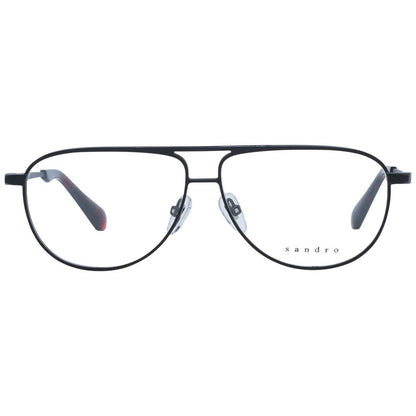 Montures optiques noires pour hommes Sandro