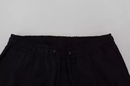 Dolce & Gabbana Black Jogger Jogging Wool Pants by Dolce & Gabbana