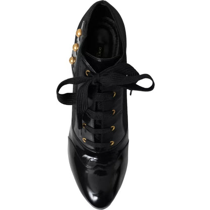 Bottines en jersey stretch noir Dolce &amp; Gabbana