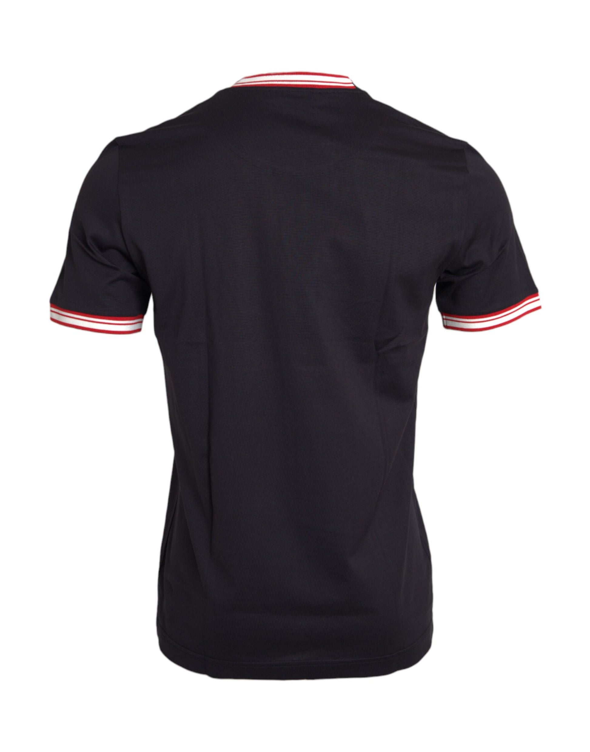 Dolce & Gabbana Black Cotton 2019 Year of the Pig T-shirt by Dolce & Gabbana