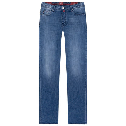 Tramarossa Blue Cotton Men's Jeans by Tramarossa