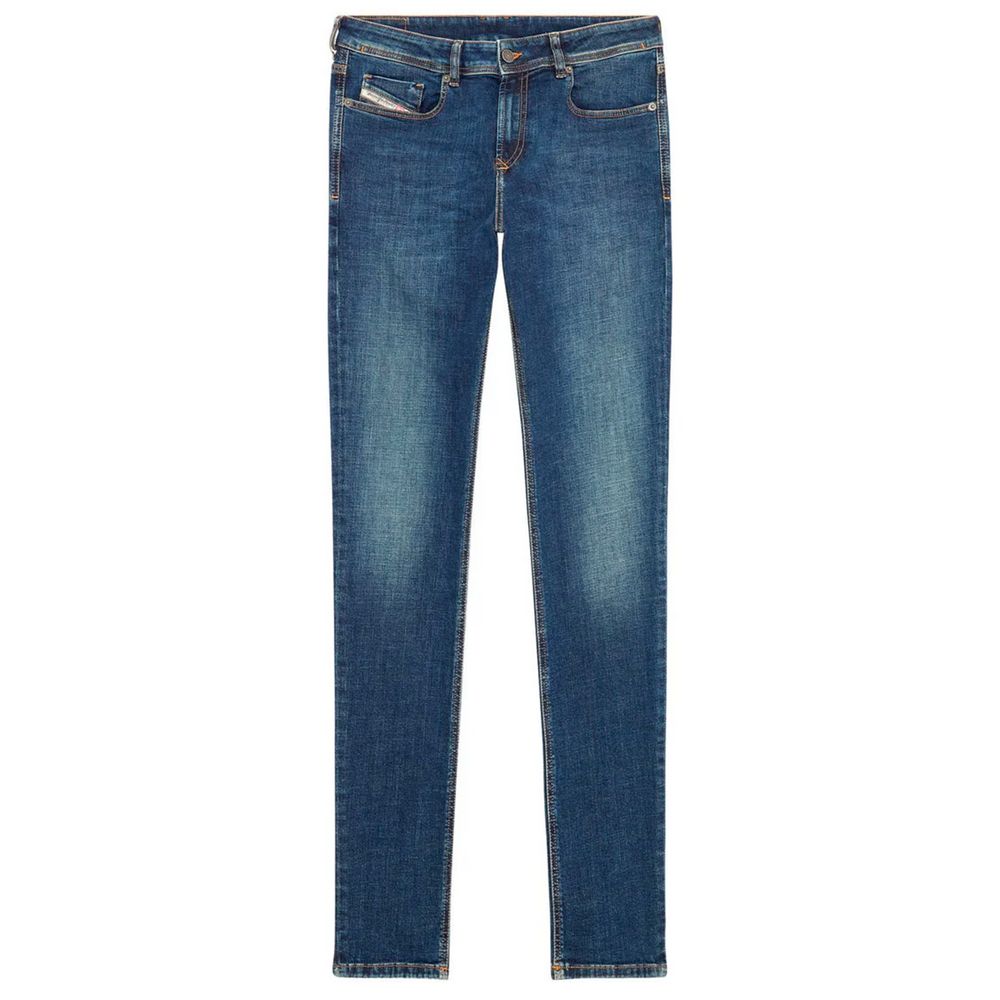 Diesel Blue Cotton Jeans & Pant by Diesel