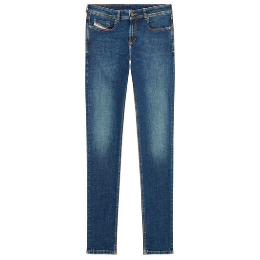 Diesel Blue Cotton Jeans & Pant by Diesel