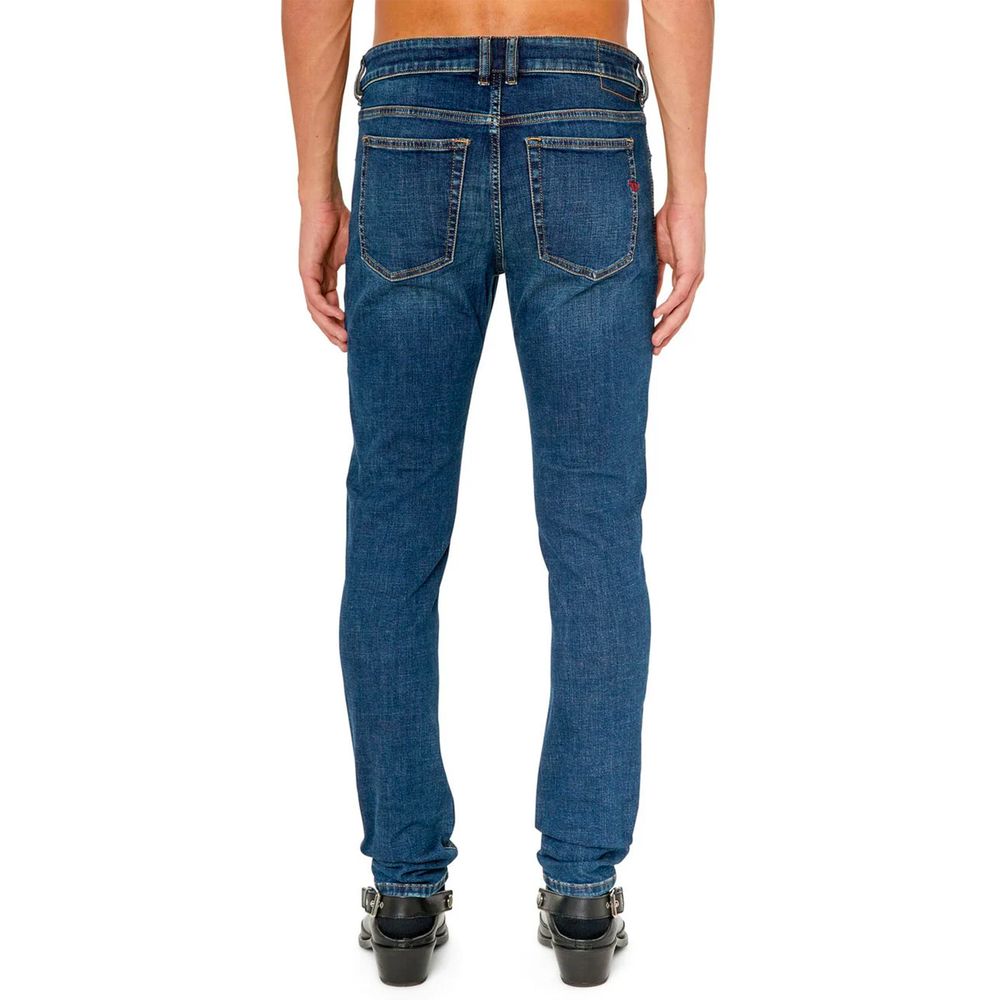 Diesel Blue Cotton Jeans & Pant by Diesel