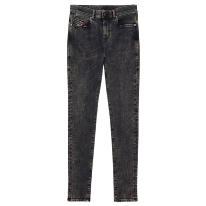 Diesel Black Cotton Jeans & Pant by Diesel