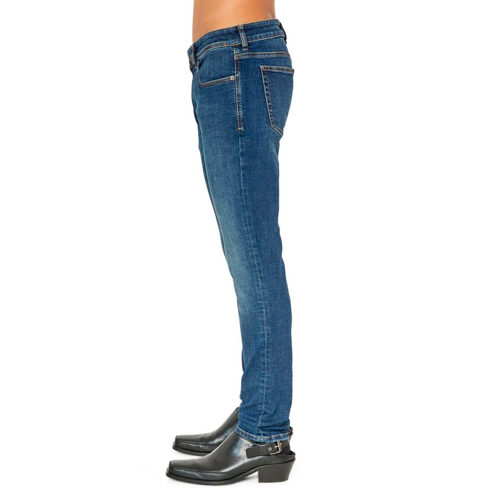 Diesel Blue Cotton Jeans & Pant by Diesel