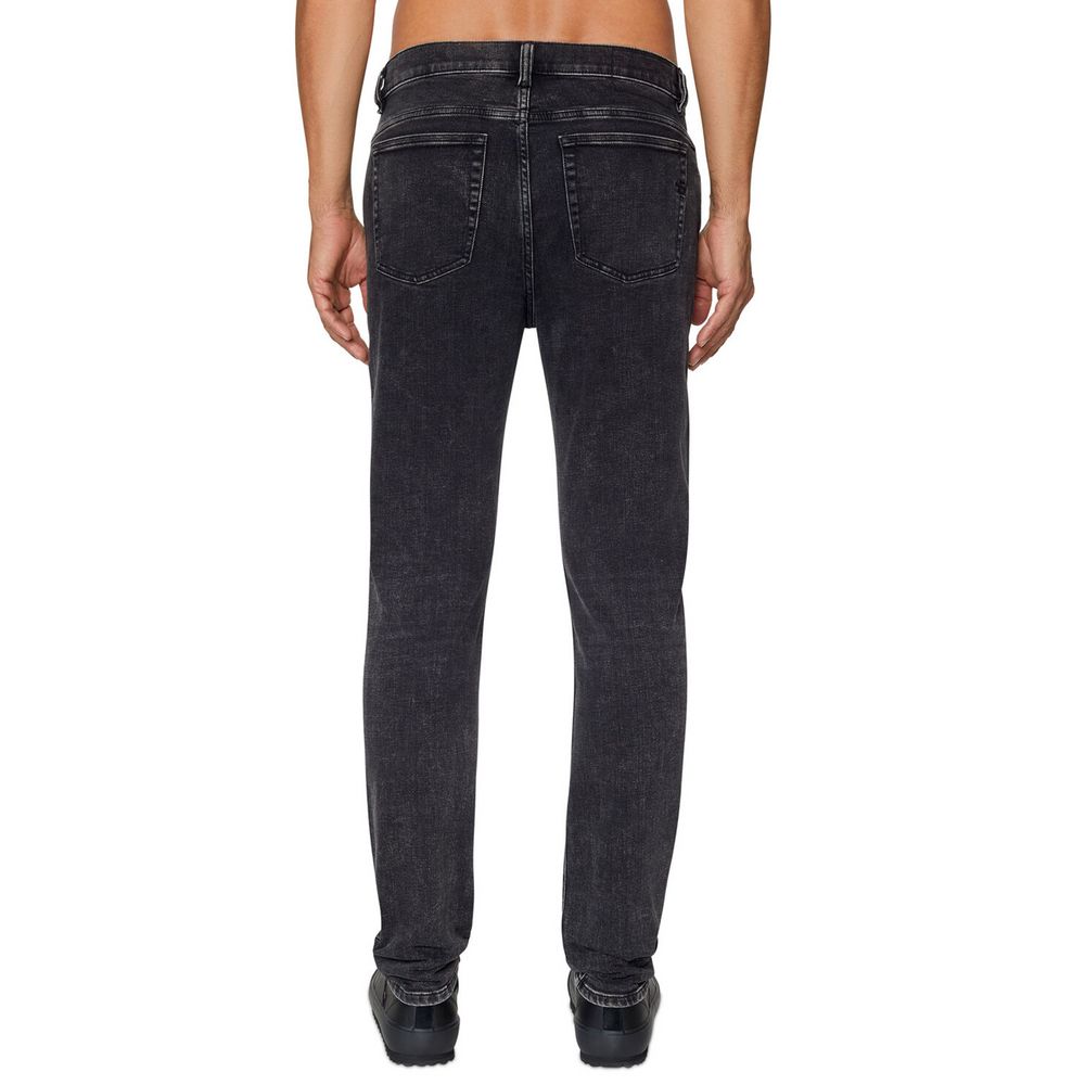 Diesel Black Cotton Jeans & Pant by Diesel