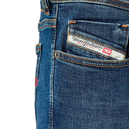 Diesel Blue Cotton Jeans & Pant by Diesel