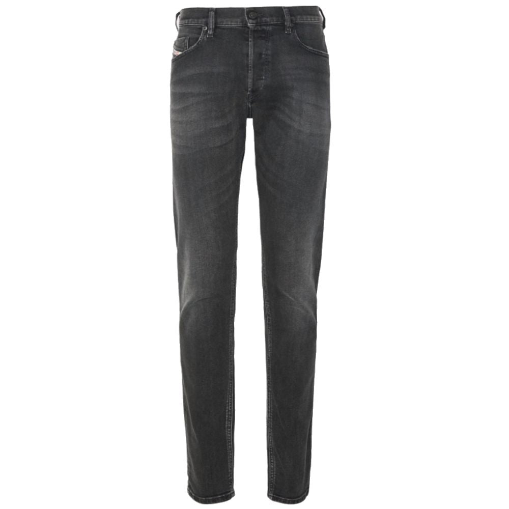 Diesel Black Cotton Jeans & Pant by Diesel