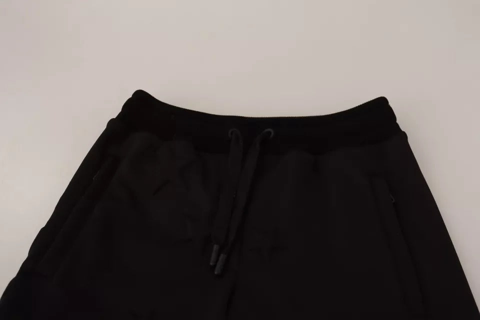 Dolce & Gabbana Black Jogger Women Polyester Pants by Dolce & Gabbana