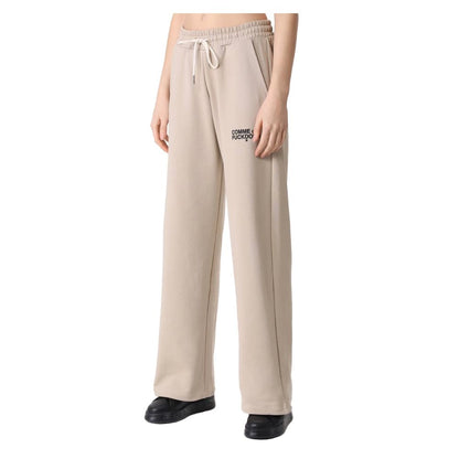 Comme Des Fuckdown Beige Cotton Jeans & Pant by Comme Des Fuckdown