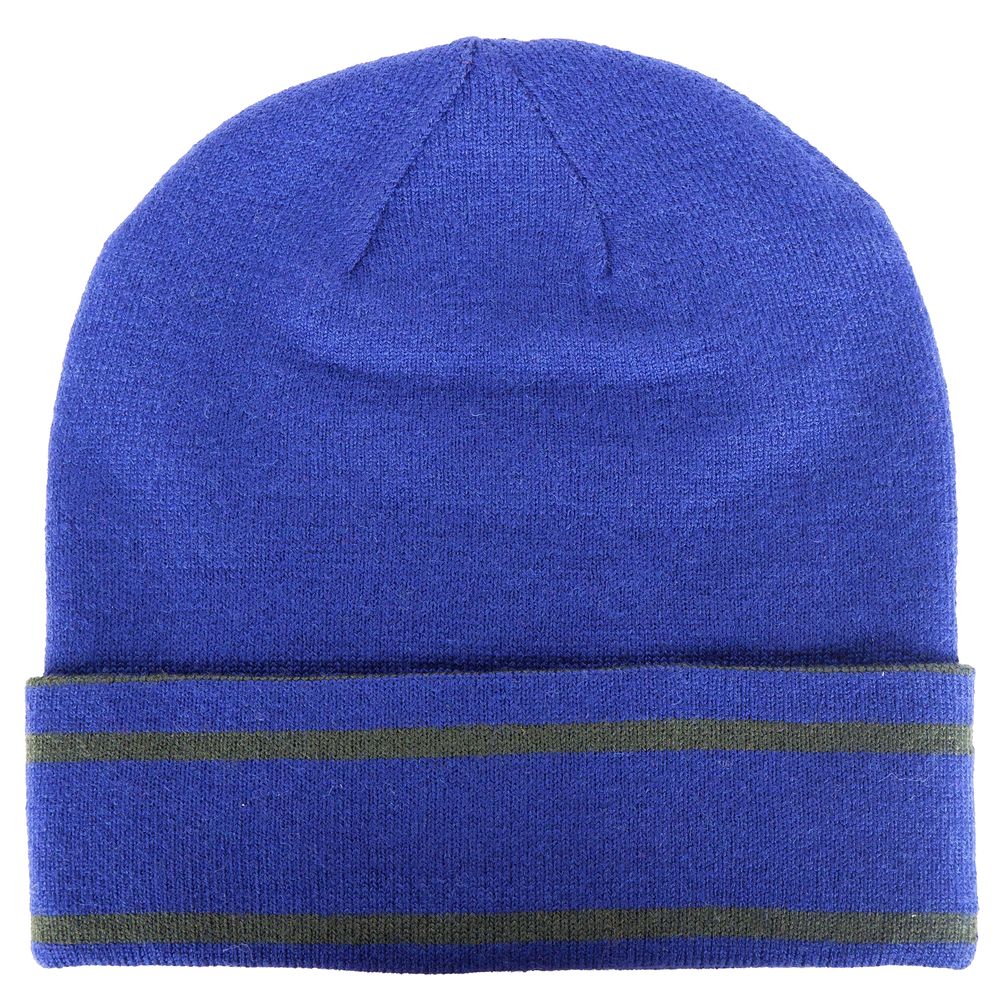 Casquette homme en laine bleue La Martina