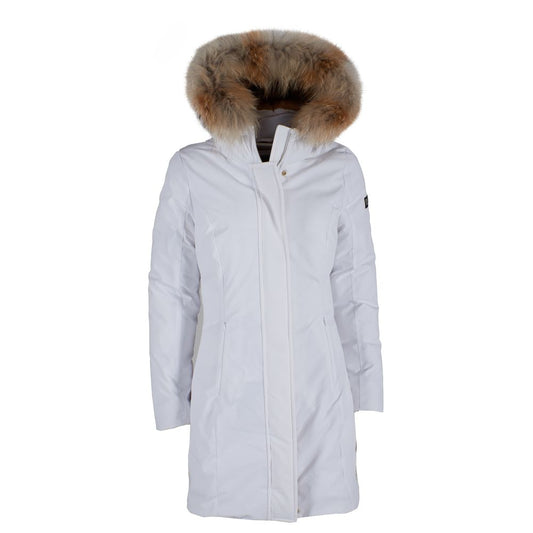 Veste en nylon blanc pour femme Yes Zee