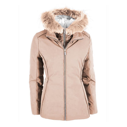 Veste femme en polyamide beige Yes Zee