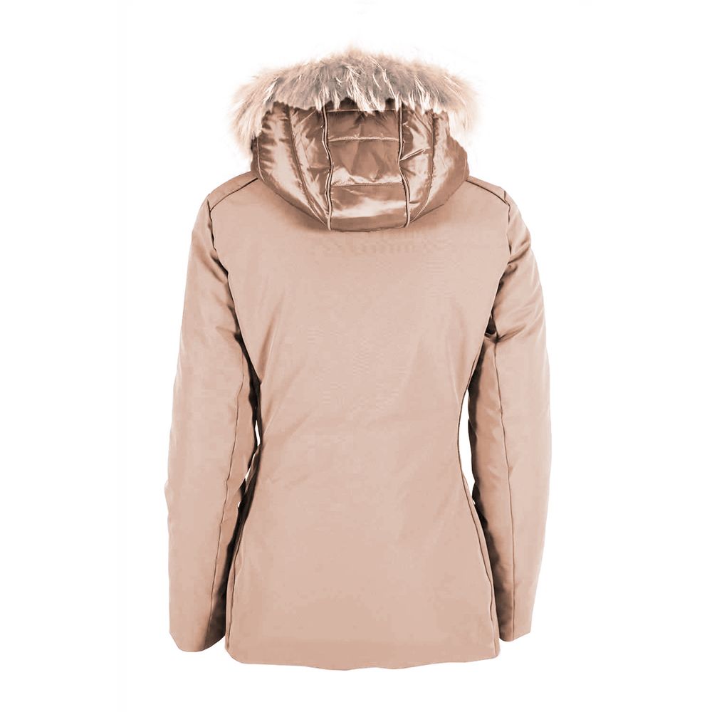 Veste femme en polyamide beige Yes Zee