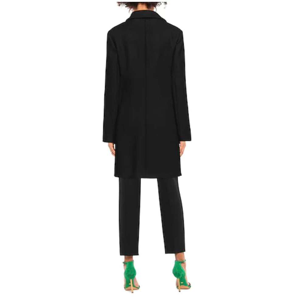 Manteau en laine noire Love Moschino pour femme