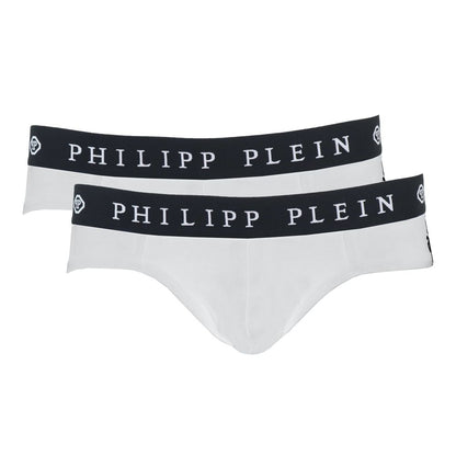 Boxer Philipp Plein en coton blanc pour homme