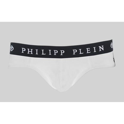 Boxer Philipp Plein en coton blanc pour homme