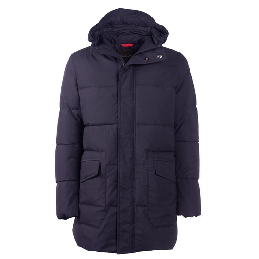 Veste homme en polyester bleu Emilio Romanelli