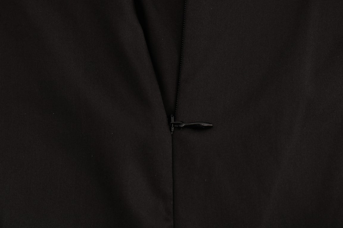 Dolce &amp; Gabbana - Chemisier camisole élégant sans manches en dentelle noire