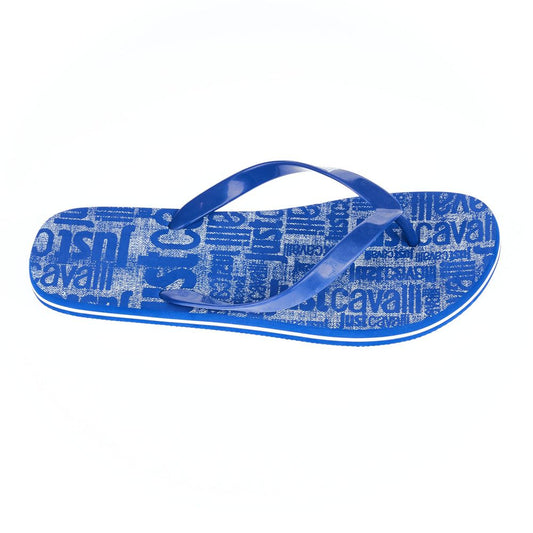 Sandale Just Cavalli bleu clair EVA pour homme