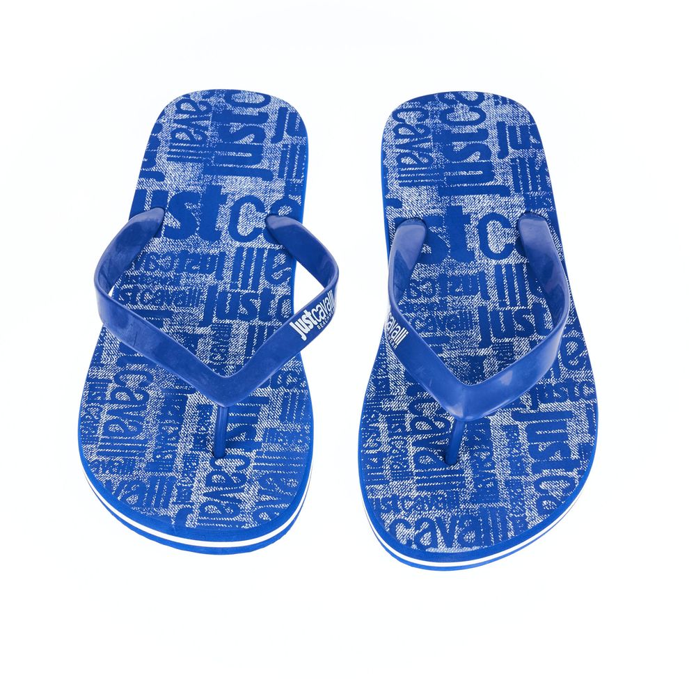Sandale Just Cavalli bleu clair EVA pour homme