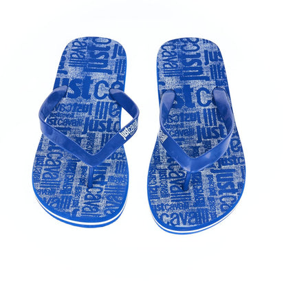 Sandale Just Cavalli bleu clair EVA pour homme
