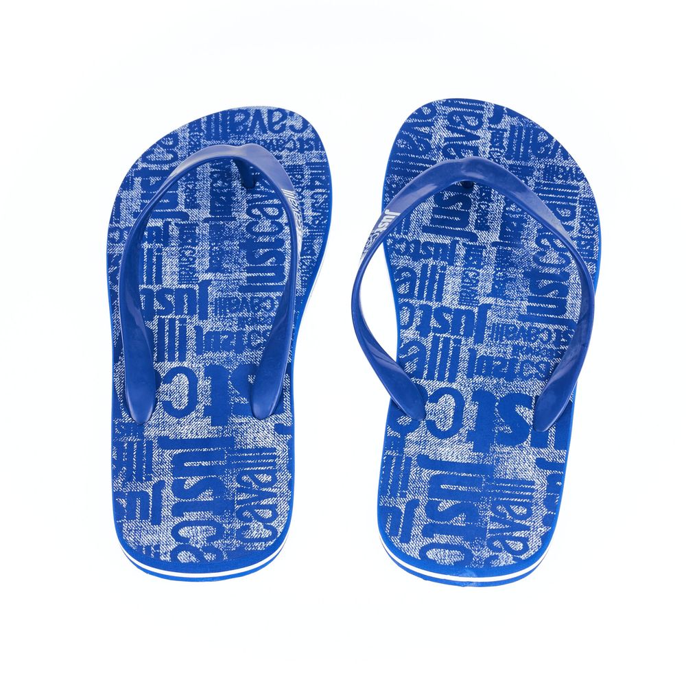 Sandale Just Cavalli bleu clair EVA pour homme