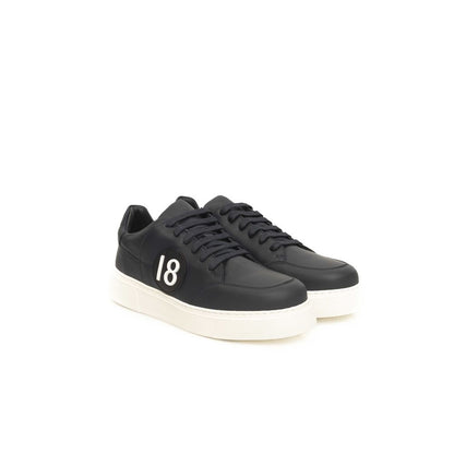 Cerruti 1881 Blue Cowhide Men Sneaker by Cerruti 1881