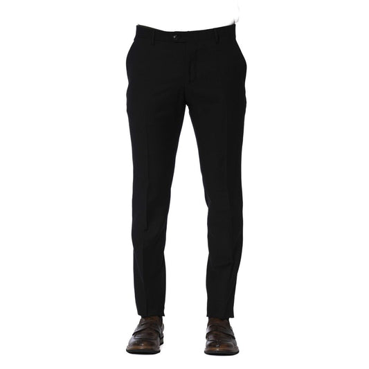 Trussardi Black Wool Men's Trouser by Trussardi