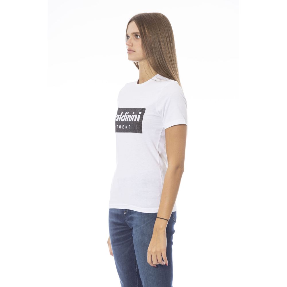 Baldinini Trend White Cotton Women Top by Baldinini Trend
