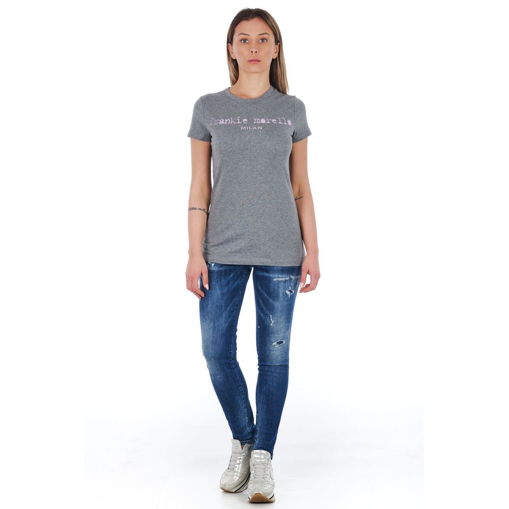 Frankie Morello Blue Cotton Women Jeans by Frankie Morello