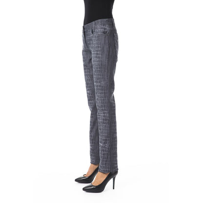 BYBLOS Black Viscose Women Pants by BYBLOS