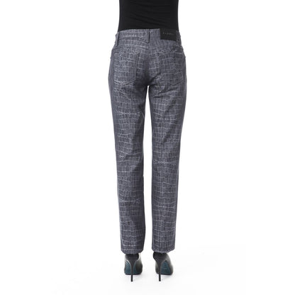 BYBLOS Black Viscose Women Pants by BYBLOS