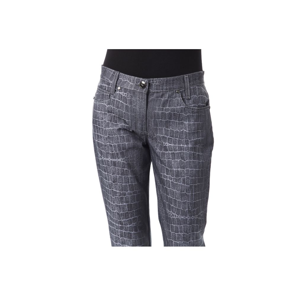 BYBLOS Black Viscose Women Pants by BYBLOS