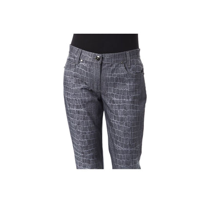 BYBLOS Black Viscose Women Pants by BYBLOS