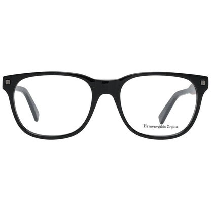 Montures de lunettes noires Ermenegildo Zegna pour homme