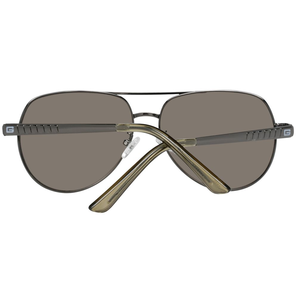 Lunettes de soleil Guess grises pour homme