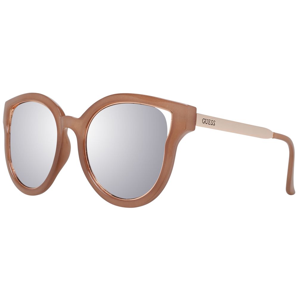 Lunettes de soleil Guess marron pour femme