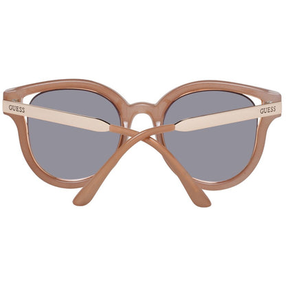 Lunettes de soleil Guess marron pour femme