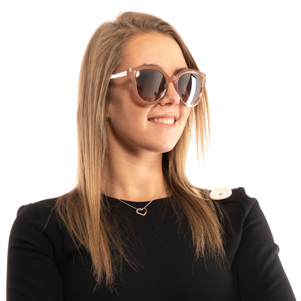 Lunettes de soleil Guess marron pour femme